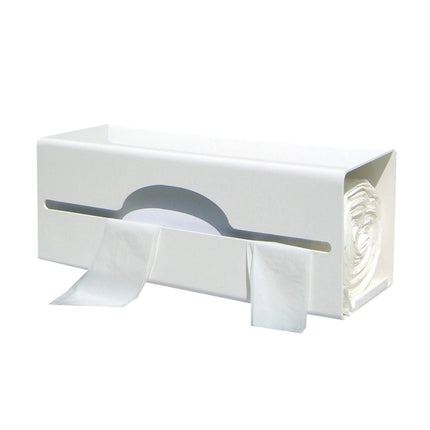 Apron Dispenser Single for 14" Roll - White 