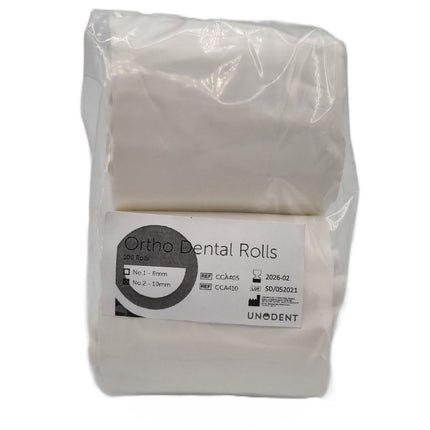 Orthodontic Dental Rolls No. 2 (10mm) 