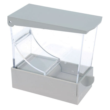 Cotton Wool Roll Dispenser Grey 
