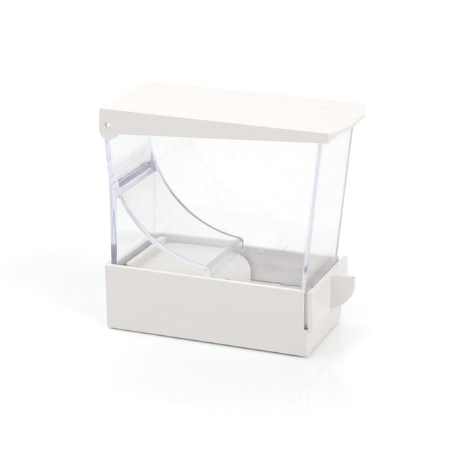Cotton Wool Roll Dispenser White 