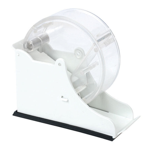 Cotton Roll Dispenser - One Touch White 