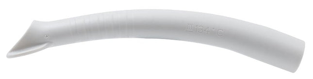 Autoclavable Aspirator Tips - 16mm Grey - Wide opening 