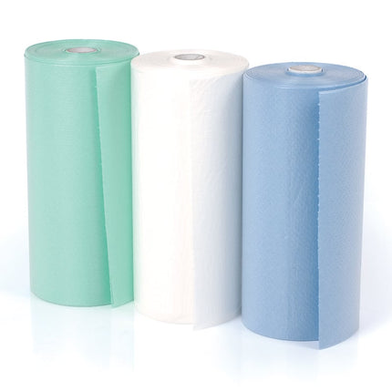 Disposable 2 Ply Bibs Green 