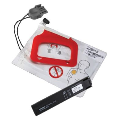 LifepakÂ® CR Plus Charge-Pak Adult Electrode Pads & Trickle Charger