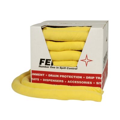 Chemical Absorbent Socks 8cm x 1.2m x 10 in Boxed