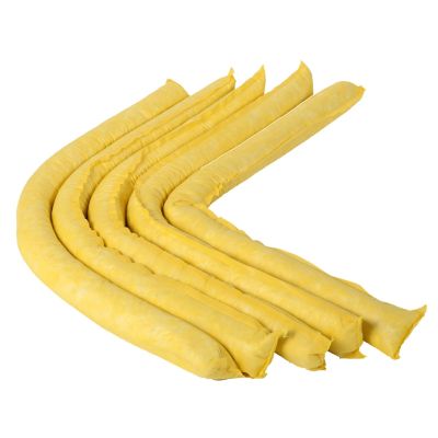 Chemical Absorbent Socks 8cm x 1.2m x 20 in Poly Bag
