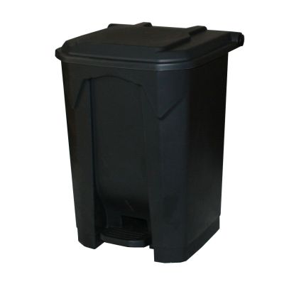 50 Litre Step On Pedal Bins in Dark Grey