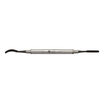 Millers Bone File No. 45 Cross Cut Stainless Steel 02 Handle 