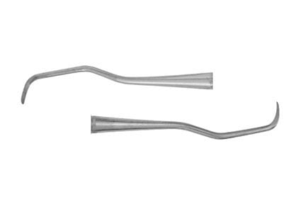 SofGrip Curettes - Autoclavable 1/2 Gracey (Grey) 