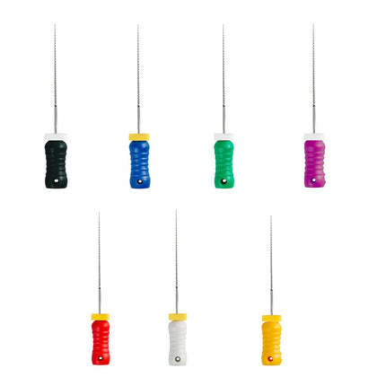 Stainless Steel K Files 28mm 15/40 Assorted 