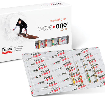 WaveOne Gold Reciprocating Files Sterile 31mm Assorted 