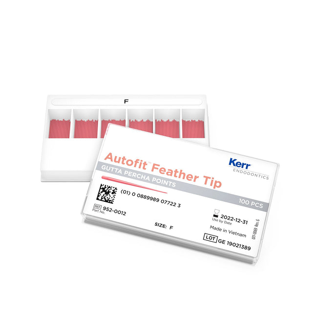 Autofit Feather Tip Gutta Percha Points (Non-Standard) Medium 