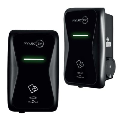 Project EV 7.3kW Pro Earth Wall AC Charger EVA-07S-SE-RFID 4G & SIM