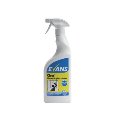 Evans Clear Glass Cleaner - 750ml