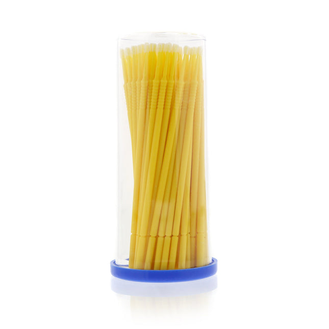 Micro Applicator Brush - Fine Yellow 