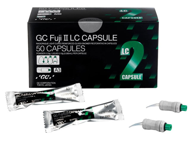 Fuji II LC Glass Ionomer Capsules D2 