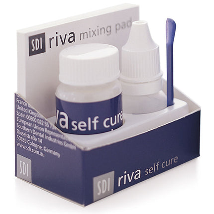 Riva Self Cure Glass Ionomer Powder / Liquid Kits Regular Set A3.5 