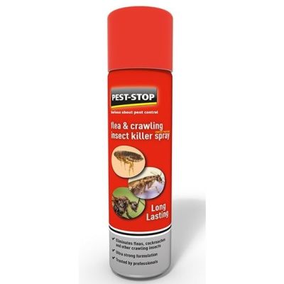 Pest-Stop Flea and Crawling Insect Killer 300ml Aerosol