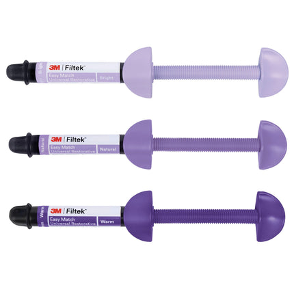 3M Filtek Easy Match Universal Restorative Syringe Kit Multiple Shades 