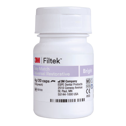 3M Filtek Easy Match Universal Restorative Capsule Refills Bright 