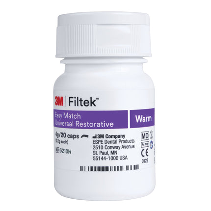3M Filtek Easy Match Universal Restorative Capsule Refills Warm 