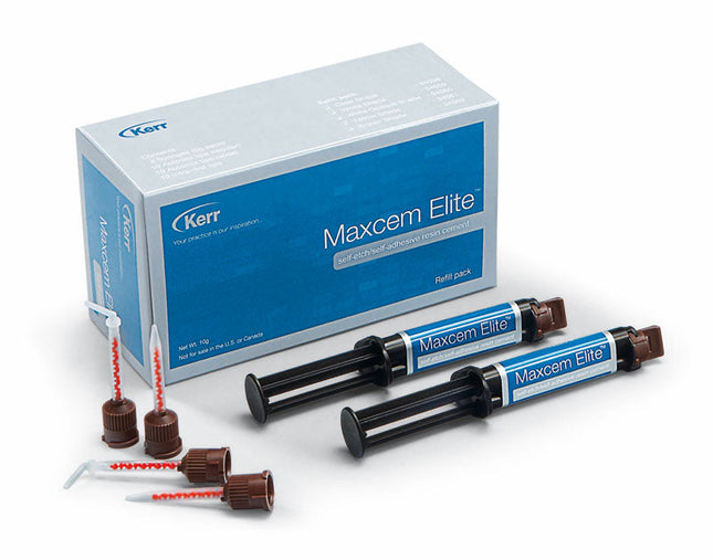 Maxcem Elite Refills White 
