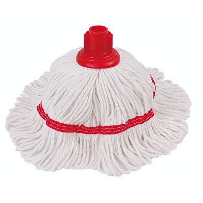 Hygiemix Colour Coded Red T1D Socket Mop Head 200g