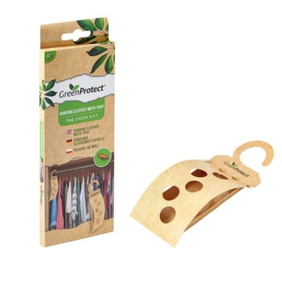Green ProtectÂ® Hanging Clothes Moth Trap (Pack of 2)