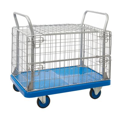 ProPlaz Blue Mesh Surround and Security Truck Lid or Open