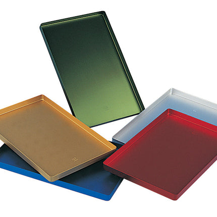 Aluminium Instrument Tray Solid Green 