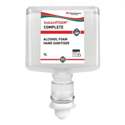 SCJP 1 Litre Instant Foam Complete Touchfree Hand Sanitiser (Case of 3)