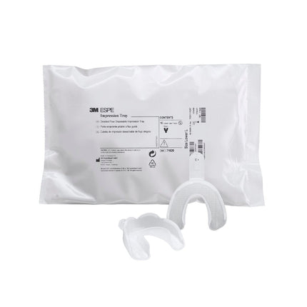 3M Disposable Impression Tray Lower Jaw Size Large 