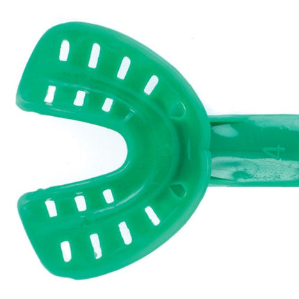 Orthodontic Impression Trays Size 4  Lower Green Medium 