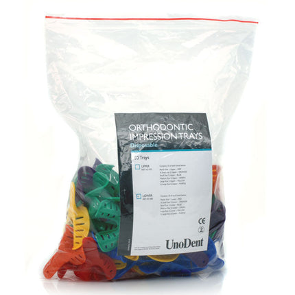 Orthodontic Impression Trays Assorted Lower 