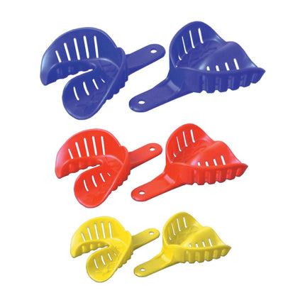 Orthodontic Impression Trays Bulk Size 1 Small Lower Yellow 