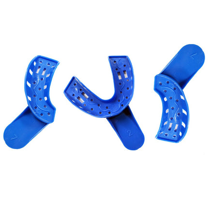 Plastic Handled Impression Tray Partial UR/LL 