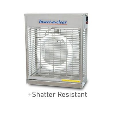 Insect-a-clear T50 22 Watt in Stainless Steel (Shatter Resistant)