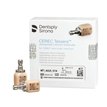 CEREC Tessera CAD/CAM Blocks Size C14 MT A3.5 