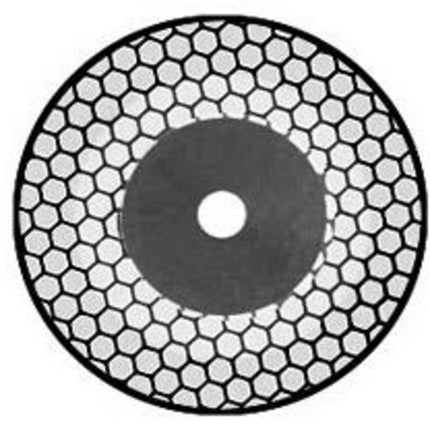 Diamond disc 14mm Diam 0.15mm thick 