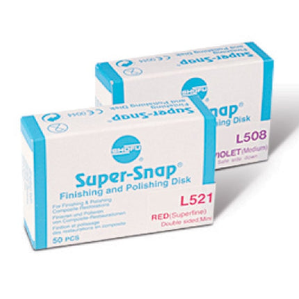Super-Snap Refills - Superpolishing Dark Red Disc L521 - SuperFine Mini 