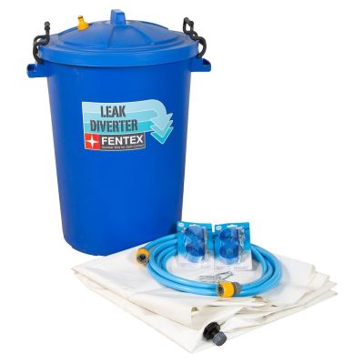 Leak Diverter Full Kit (White Tarp 300cm x 300cm)
