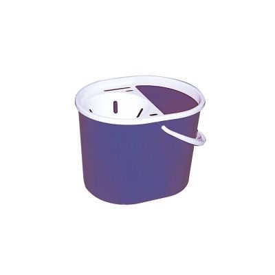 Lucy Plastic Mop Bucket & Wringer in Blue