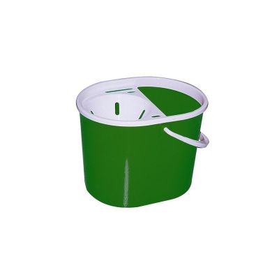Lucy Plastic Mop Bucket & Wringer in Green