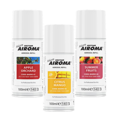 Micro AiromaÂ® Air Fragrance 100ml Refills Fruits Collection