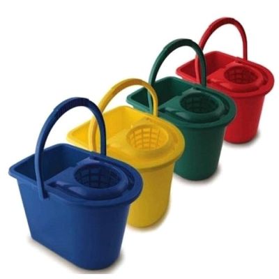 Mulberry 15 Litre Professional Red Mop Bucket & Wringer