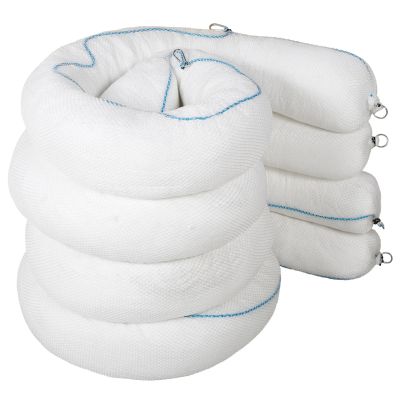 Oil And Fuel 20cm X 3m Standard Fill Marine Booms (Pack Of 4)