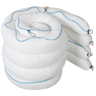 Oil and Fuel 12cm x 3m SPAG Fill Marine Booms (Pack of 4)