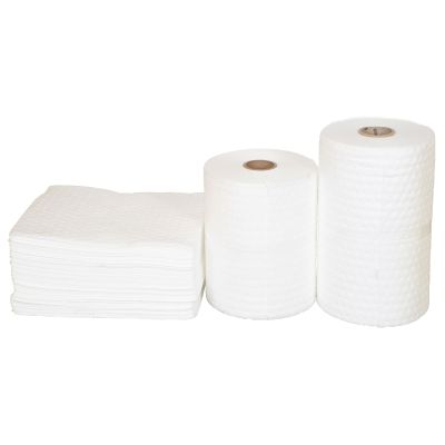 Value Oil & Fuel Absorbent Roll 48cm x 39m Twin Pack