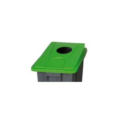 Green Can / Bottle Lid For 60L & 80L Slimline Grey Recycling Bins