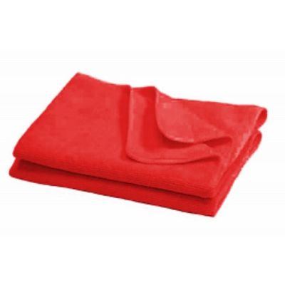 Red Microfibre Cloth - Pack of 10